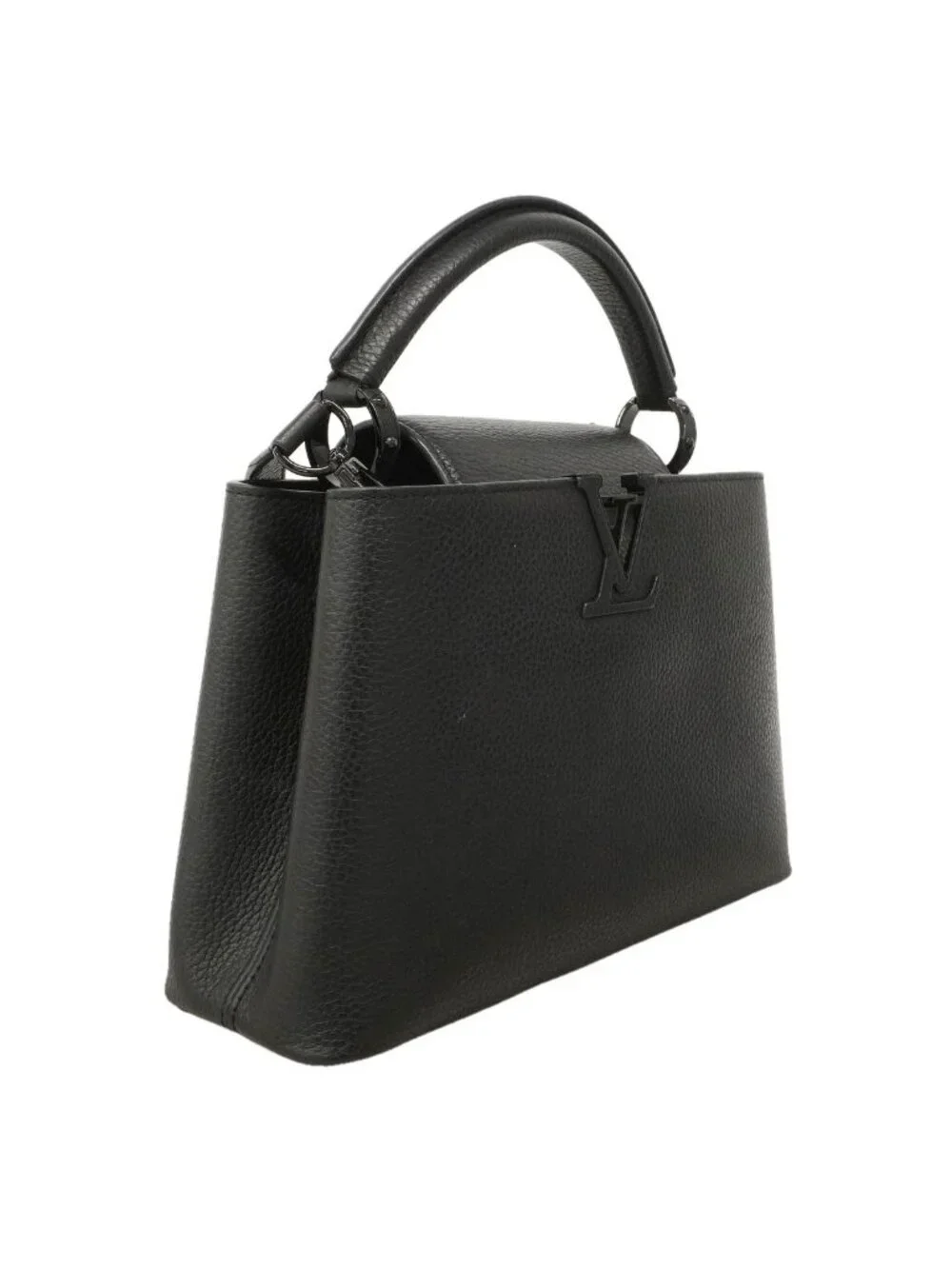 Louis Vuitton Handbag Capucines BB Noir 2-Way Bag